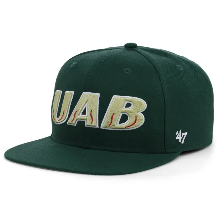 Casquette '47 NCAA Sure Shot 2-Tone de l'université de l'Alabama à Birmingham