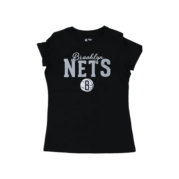 T-shirt Femme NBA Brooklyn Nets A-Game 22 Noir