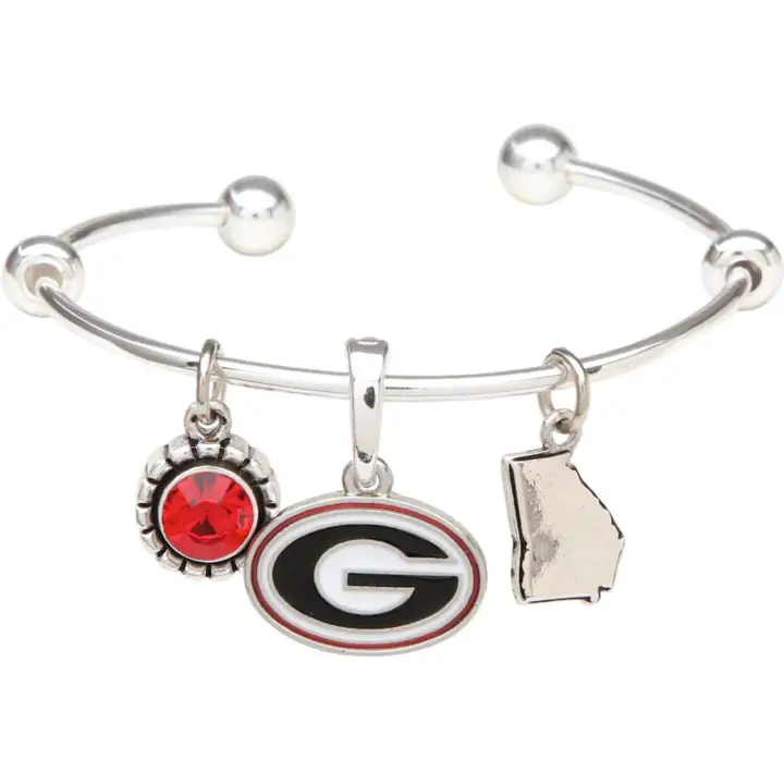 Bracelet Georgia Bulldogs "Home Sweet School"