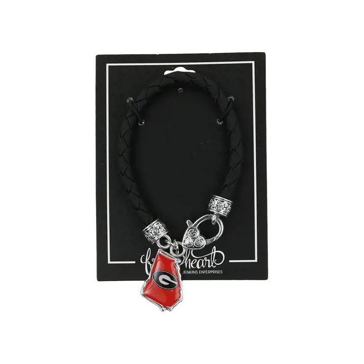 Bracelet de la collection « Georgia Bulldogs State of Mind »