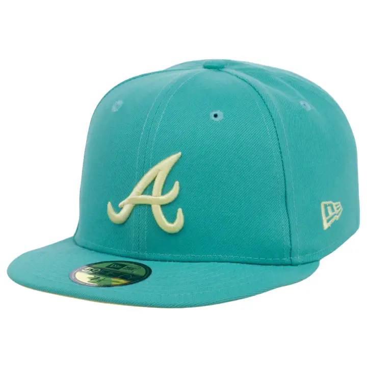 Casquette 59FIFTY Atlanta Braves MLB Beach Glass lgrn/lgrn/lyel
