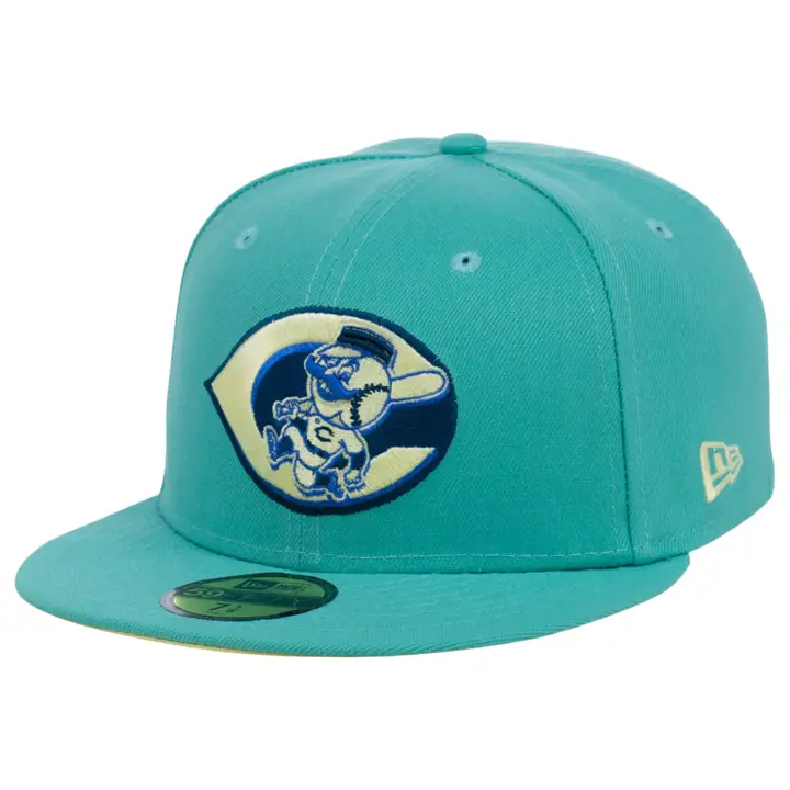 Casquette Cincinnati Reds MLB Beach Glass 59FIFTY vert clair/vert clair/jaune clair