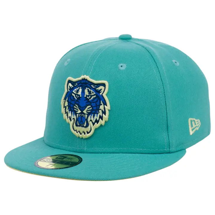 Casquette 59FIFTY Detroit Tigers MLB Beach Glass vert clair/vert clair/jaune clair