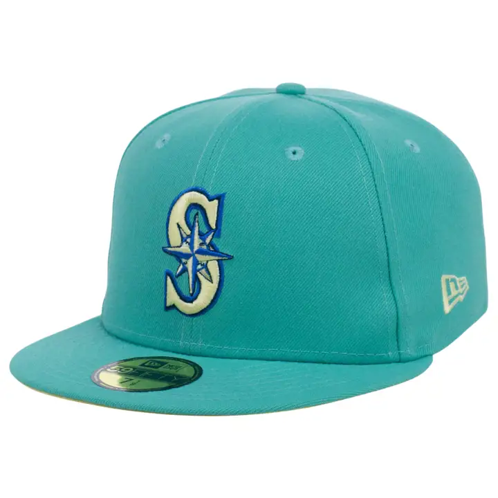 Seattle Mariners MLB Beach Glass 59FIFTY vvert/vvert/jaunecl