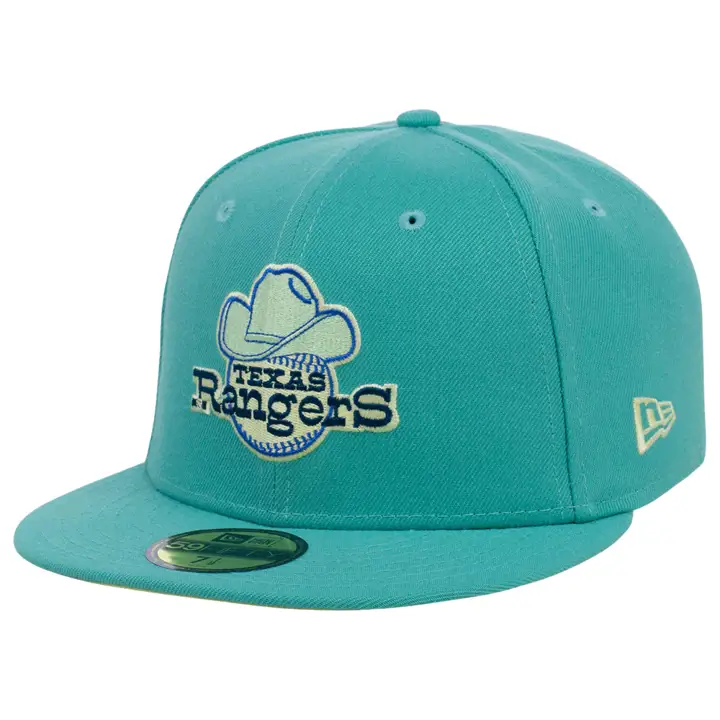 Casquette 59FIFTY Texas Rangers MLB Beach Glass vert clair/vert clair/jaune clair