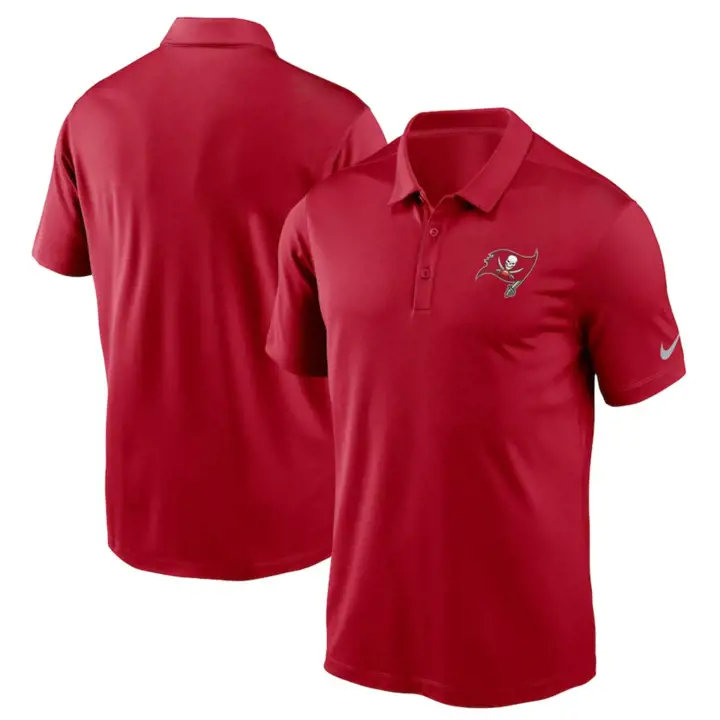 Polo Nike rouge des Buccaneers de Tampa Bay (NFL)