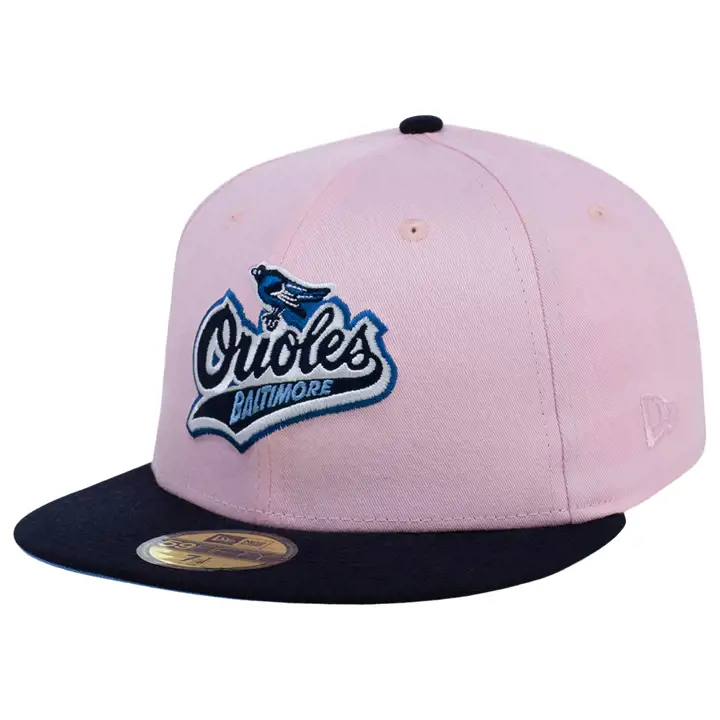 Casquette 59FIFTY Baltimore Orioles MLB Rock Candy rose/bleu marine/bleu ciel