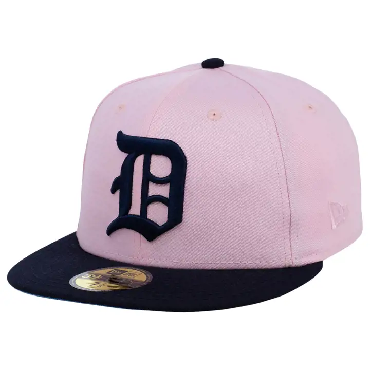 Casquette 59FIFTY Rock Candy MLB Detroit Tigers rose/marine/bleu clair
