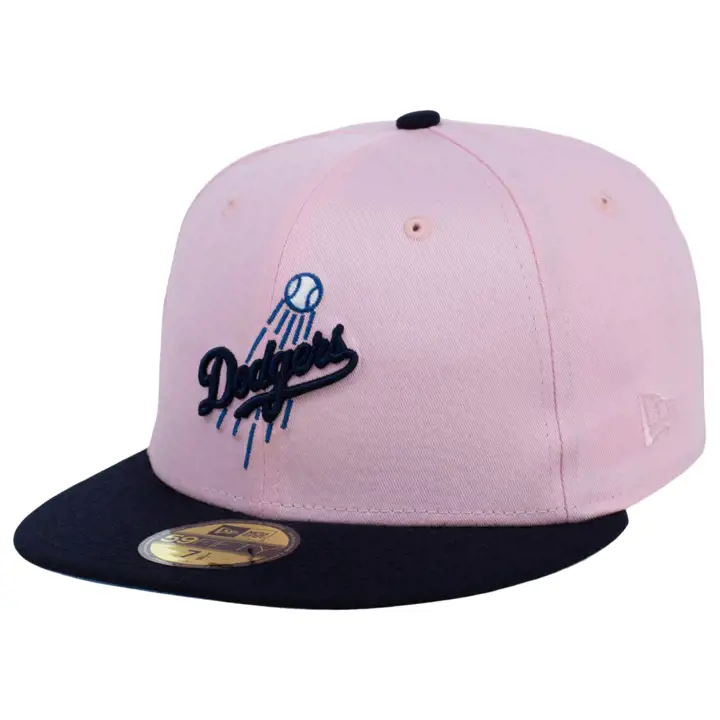 Los Angeles Dodgers MLB Rock Candy 59FIFTY rose/marine/bleu ciel