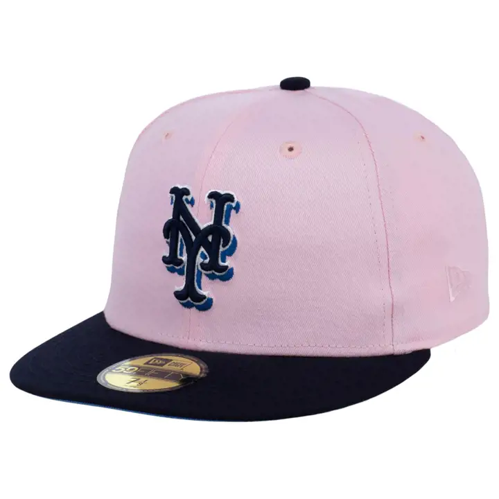New York Mets MLB Rock Candy 59FIFTY pnk/marine/bleu ciel