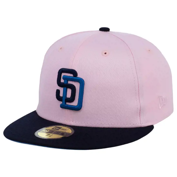 Casquette 59FIFTY MLB Rock Candy San Diego Padres rose/marine/bleu ciel