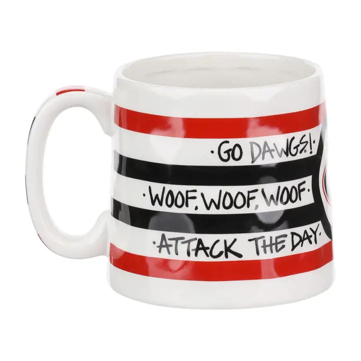 Mug à logo Slogan Georgia Bulldogs
