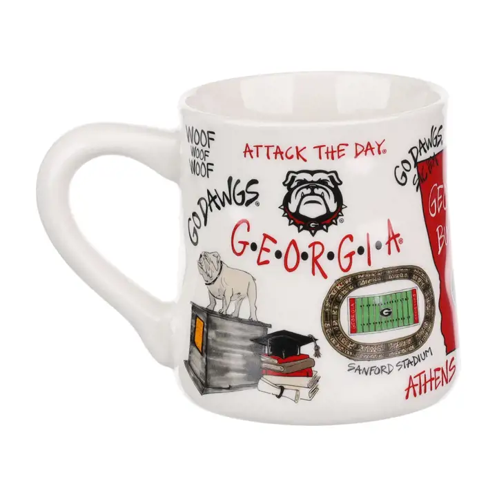 Mug icône Georgia Bulldogs