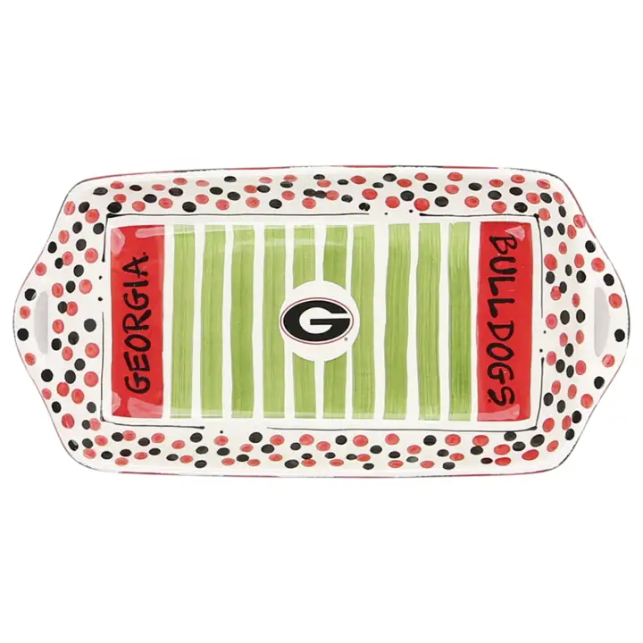 Plat de stade de l'équipe des Georgia Bulldogs