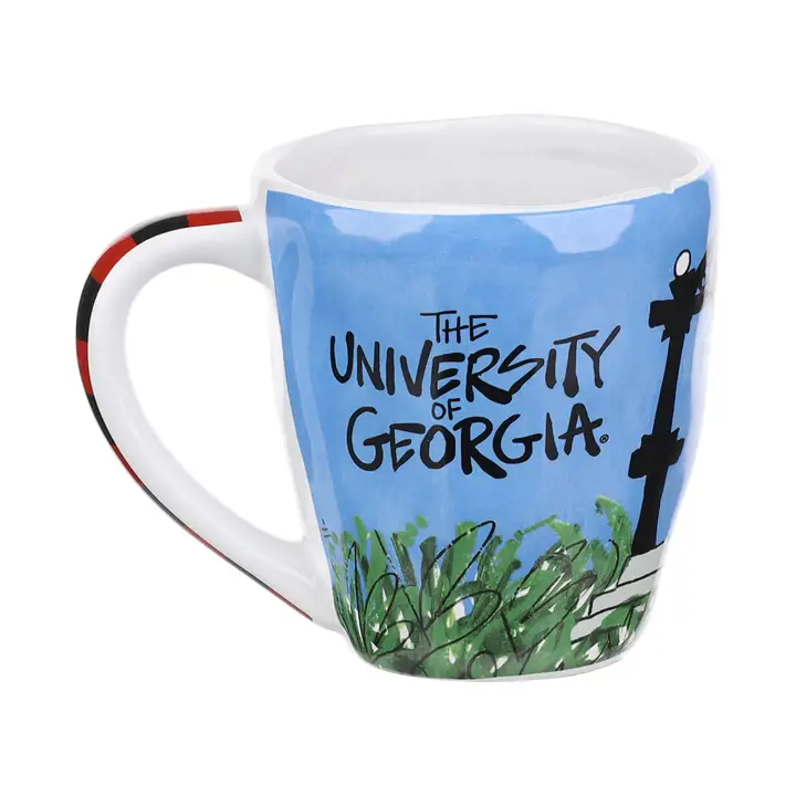 Mug illustré des Georgia Bulldogs