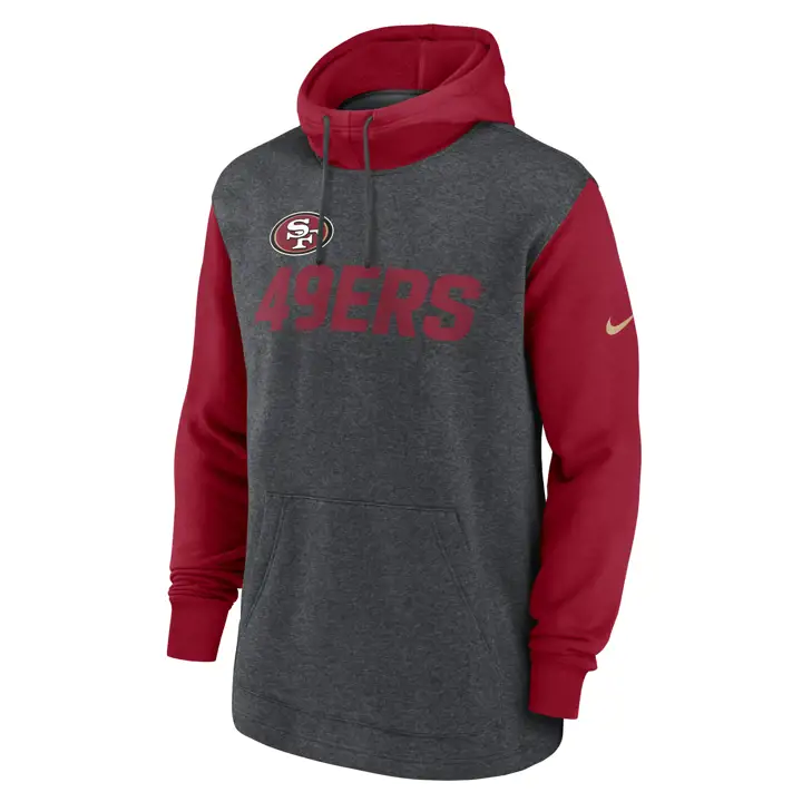 SAN FRANCISCO 49ERS Équipe de la NFL Surrey Hood 22 Nike anthracite/re