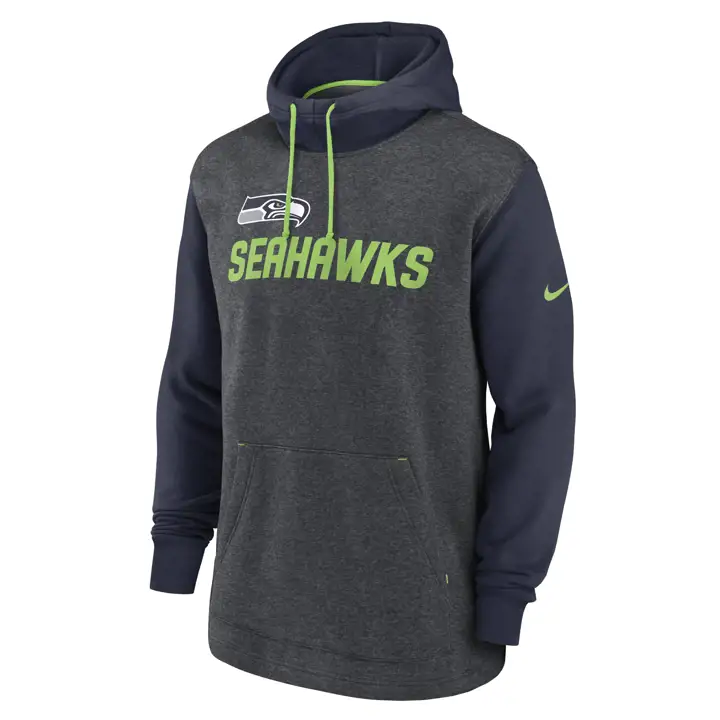 SEATTLE SEAHAWKS NFL Team Surrey Hood 22 Nike anthracite/marine/