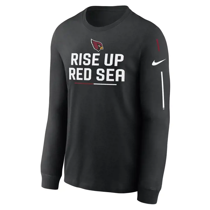 T-shirt à manches longues ARIZONA CARDINALS NFL Team Slogan 22 Nike noir