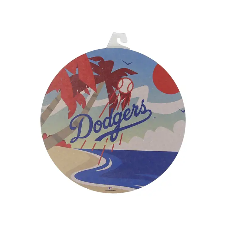 Panneau décoratif cercle Los Angeles Dodgers