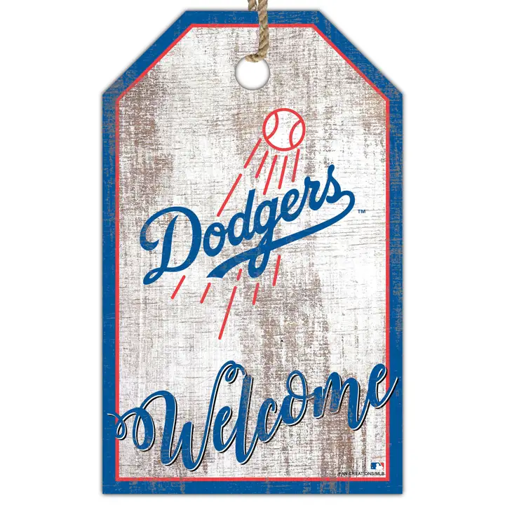 Panneau de bienvenue Los Angeles Dodgers ast