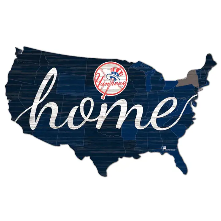 New York Yankees USA Silhouette Découpée