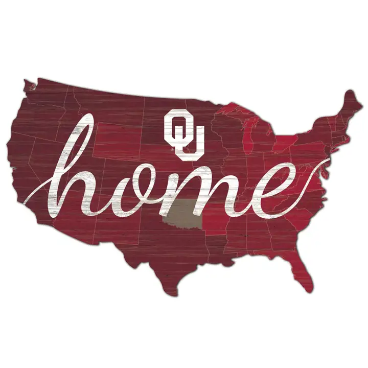 Découpe Maison Oklahoma Sooners USA