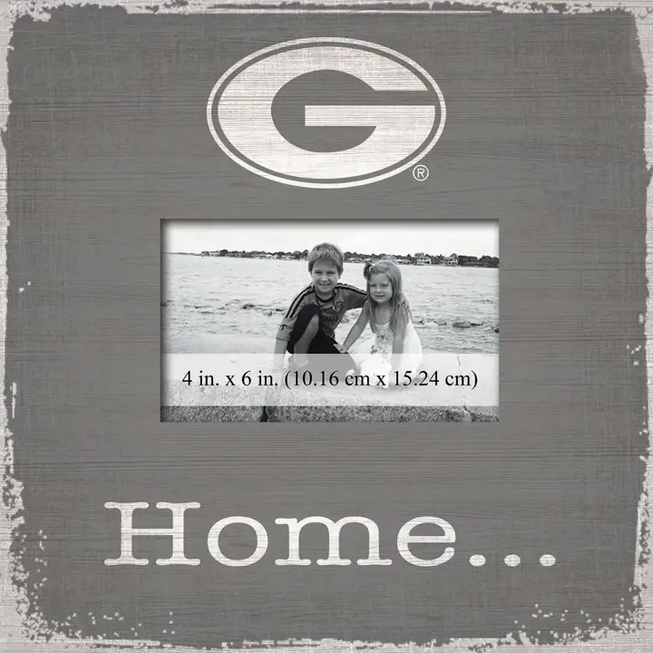 Cadre photo maison Georgia Bulldogs - 10 x 10 ast