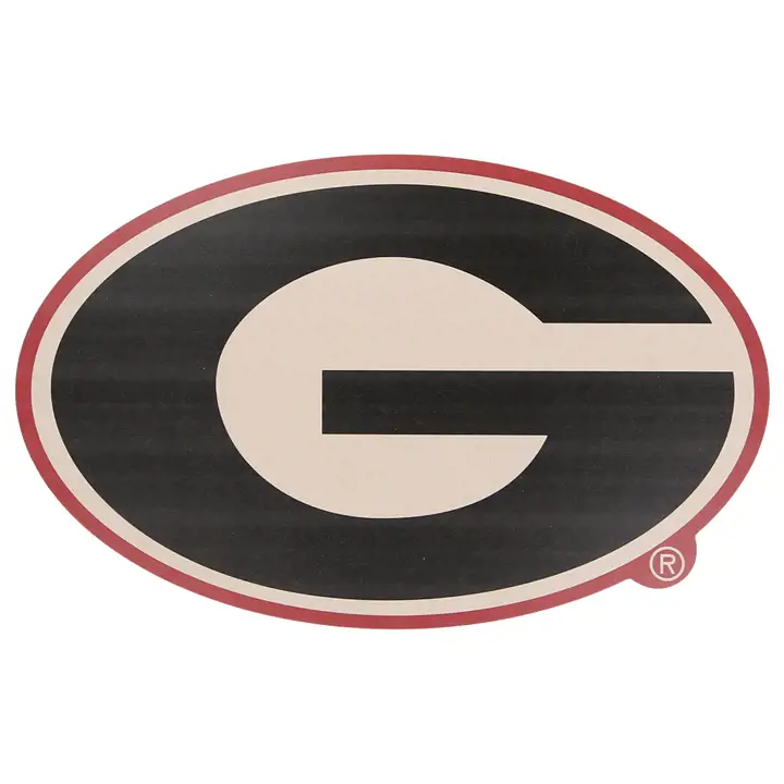 « Découpe logo vieilli Georgia Bulldogs – 24" »