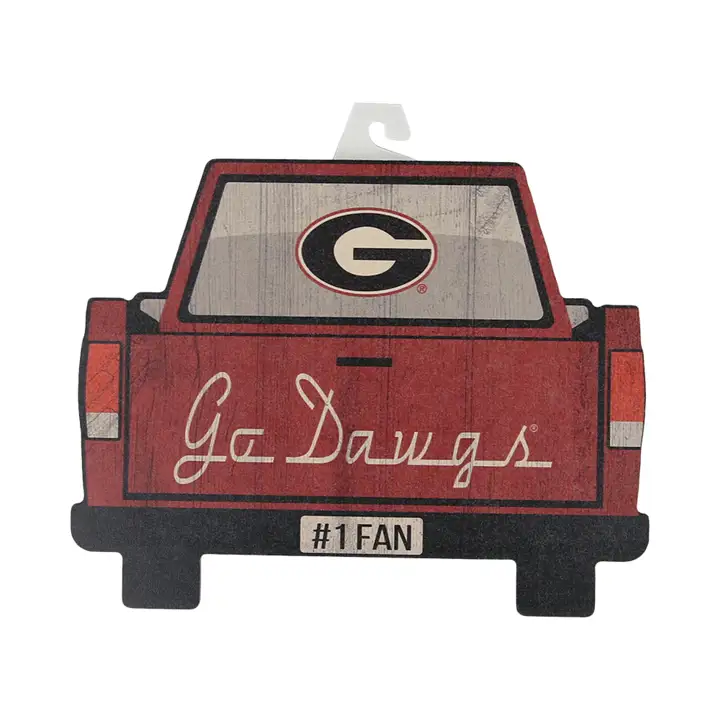 "Panneau de découpe arrière de camion Georgia Bulldogs - 12 po ast"