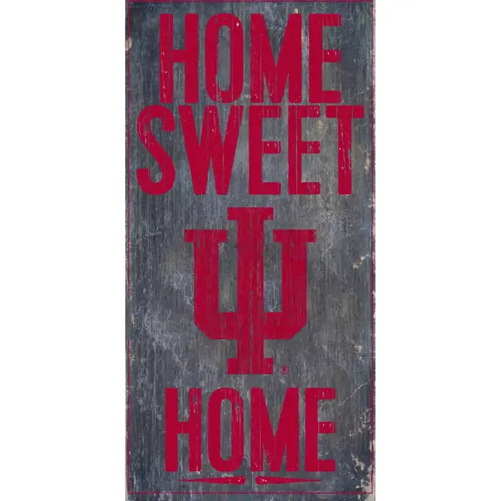 Indiana Hoosiers Doux Foyer - 6 x 12 ast