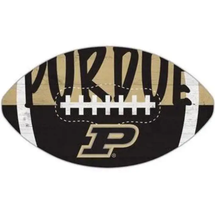 "Panneau Découpe Football Purdue Boilermakers - 12\" ast"