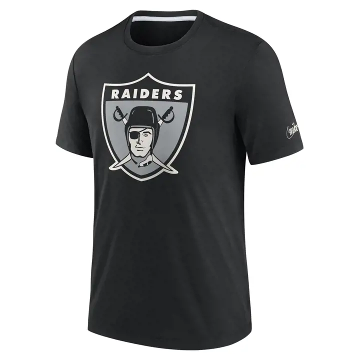 T-shirt Triblend Las Vegas RAIDERS NFL Playback 22 Nike noir
