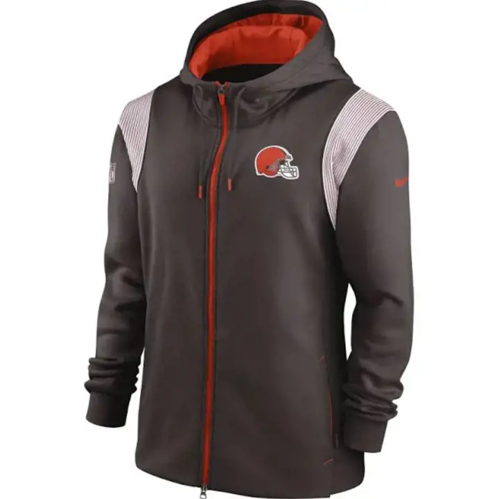CLEVELAND BROWNS NFL TF Sweat à Capuche Entièrement Zippé 22 mar/blc/org