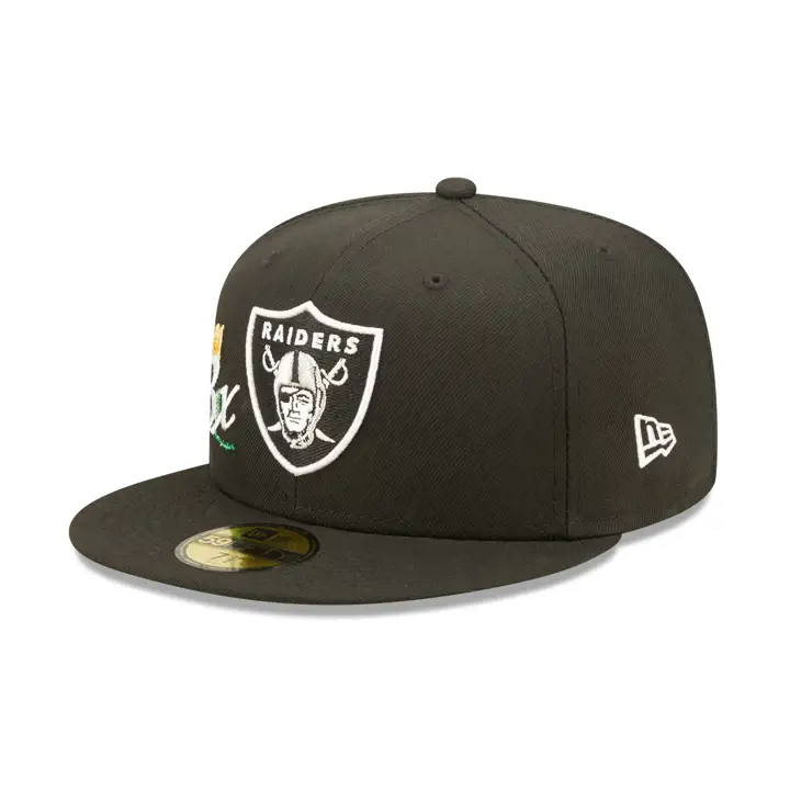 Casquette 59FIFTY NFL Las Vegas Raiders Crown Champ Noire