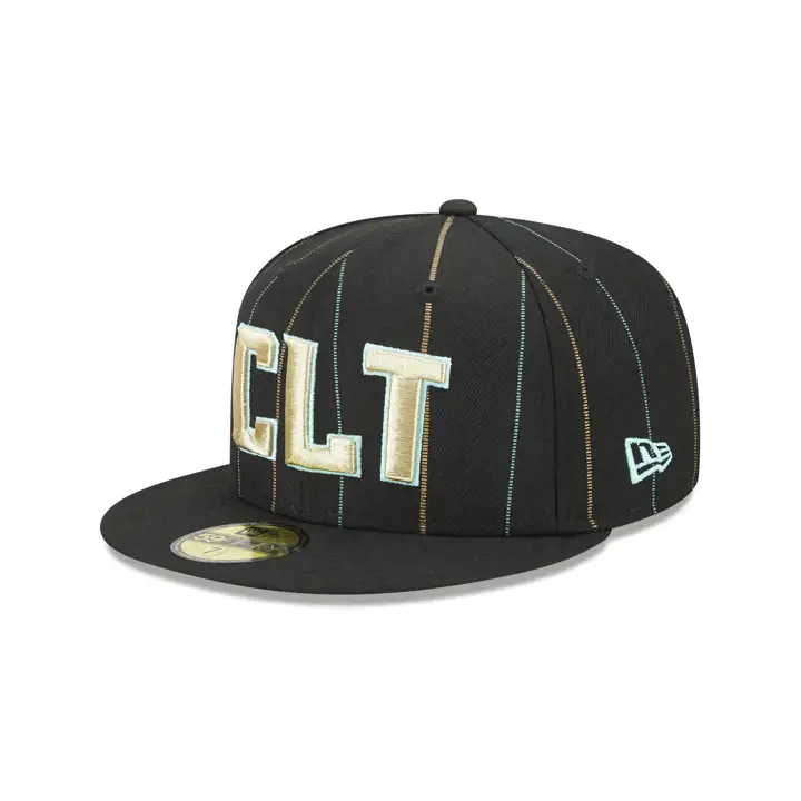 Charlotte Hornets NBA City Edition 2022 59FIFTY blk/grn/grn