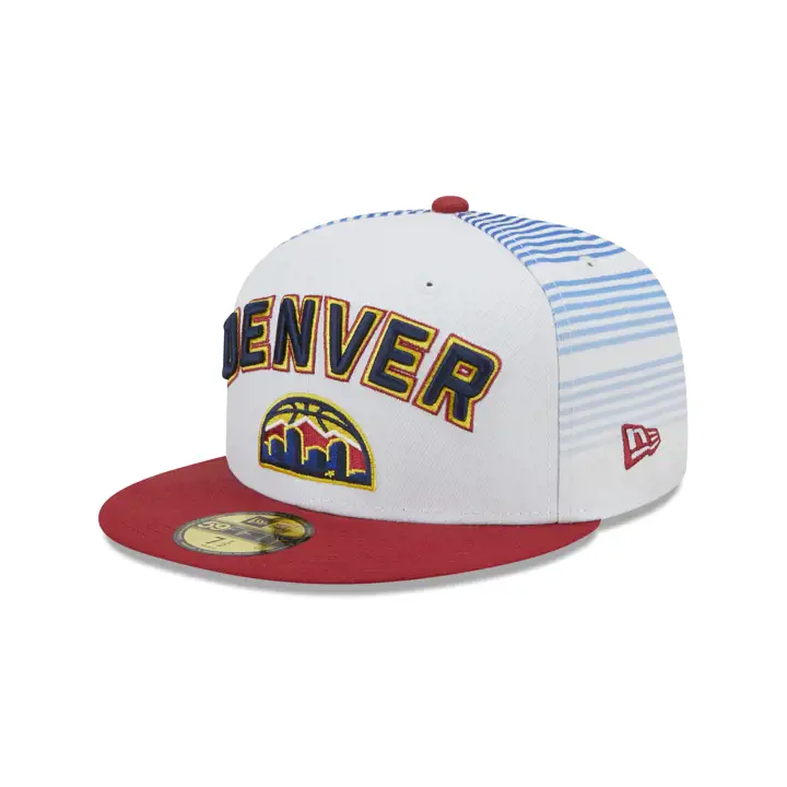 Denver Nuggets NBA City Edition 2022 59FIFTY gris/rouge/jaune