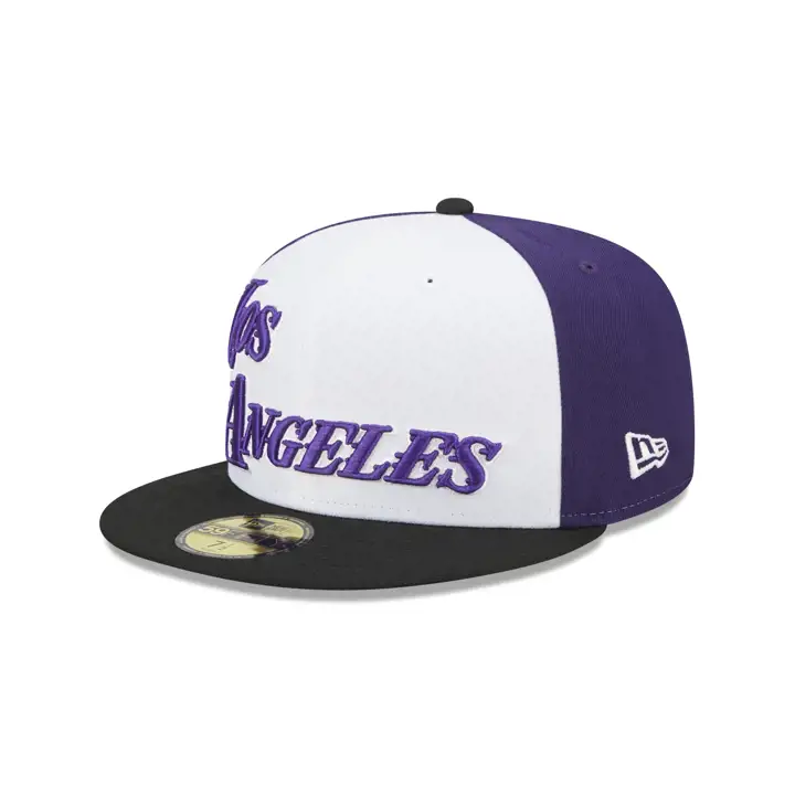 Los Angeles Lakers NBA City Edition 2022 59FIFTY bnc/noi/vio