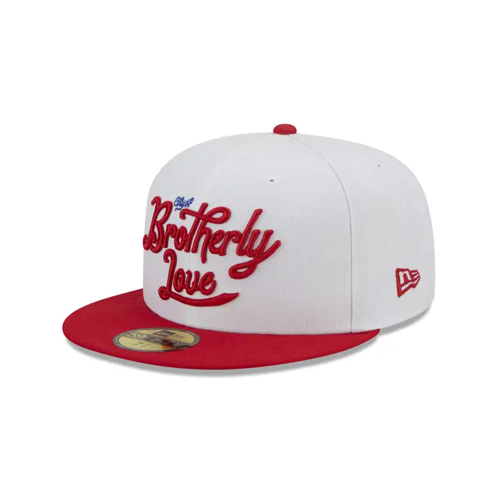 Casquette 59FIFTY Philadelphia 76ers NBA City Edition 2022 blanc/rouge/bleu