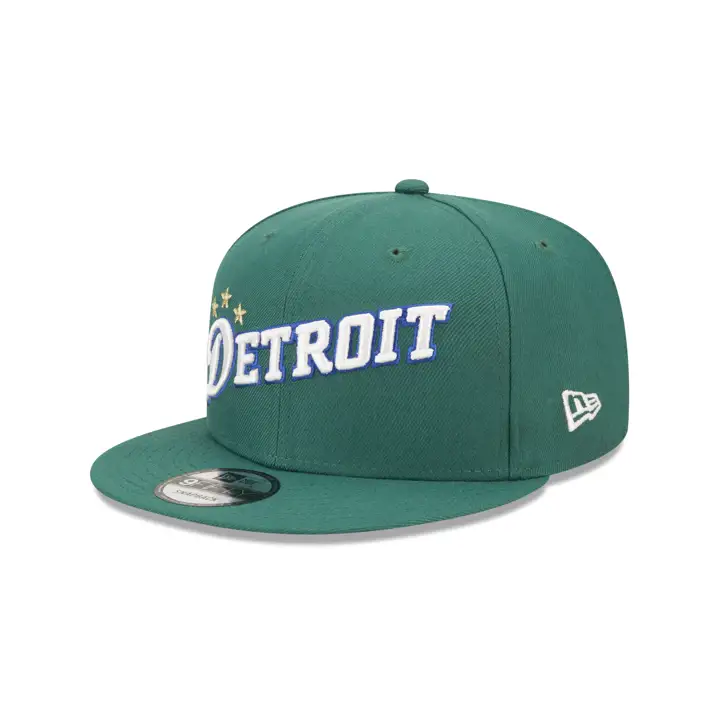 Casquette Detroit Pistons NBA City Edition 2022 9FIFTY verte/verte/bleue