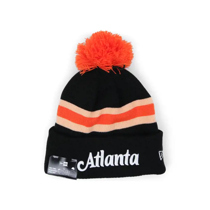 Atlanta Hawks NBA City Edition 2022 Tricot noir/rouge/orange