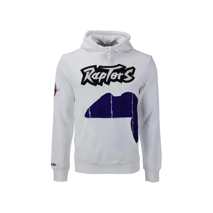 Toronto Raptors NBA Sous-sweat à capuche domicile blanc