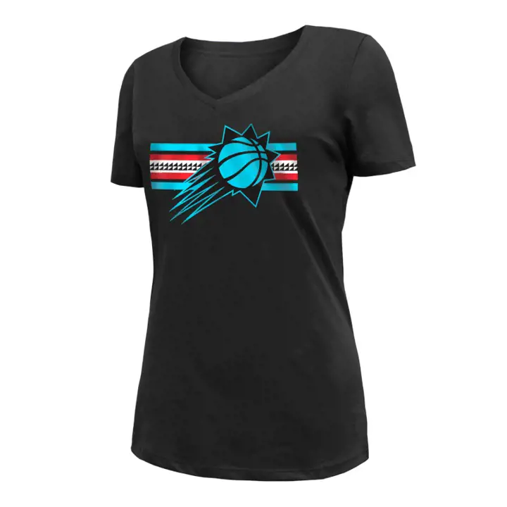 T-shirt femme NBA Phoenix Suns City Edition Logo 22 noir