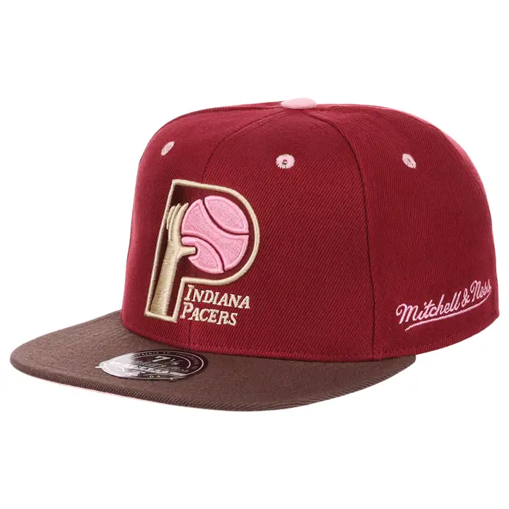 Casquette ajustée Indiana Pacers NBA Brown Sugar Bacon Remix rouge/marron/rose