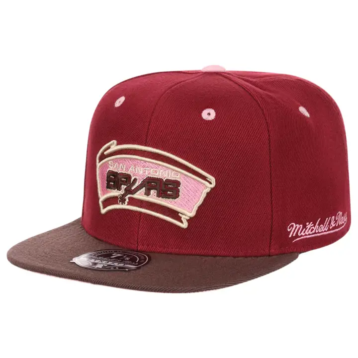 San Antonio Spurs NBA Brown Sugar Bacon Remix ajustée rouge/marron