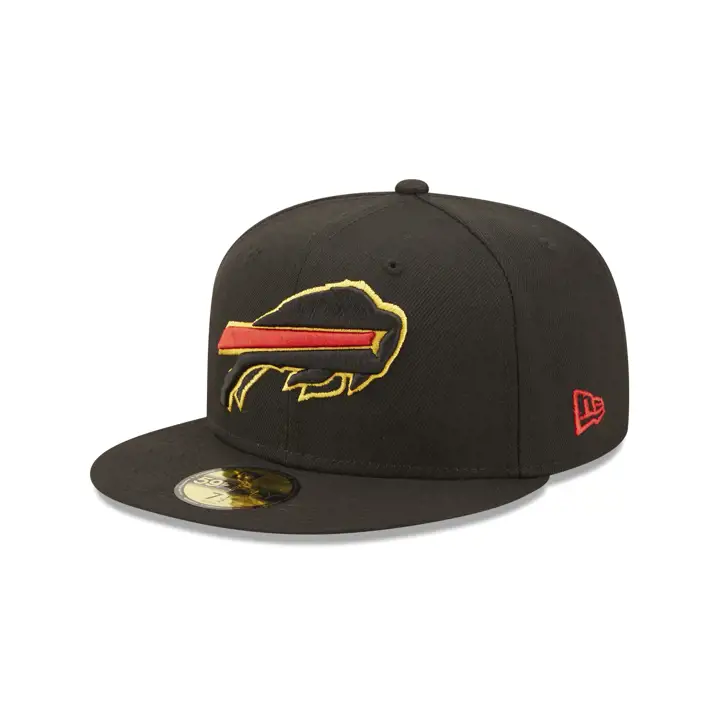 Casquette 59Fifty Buffalo Bills NFL couleur UV noir