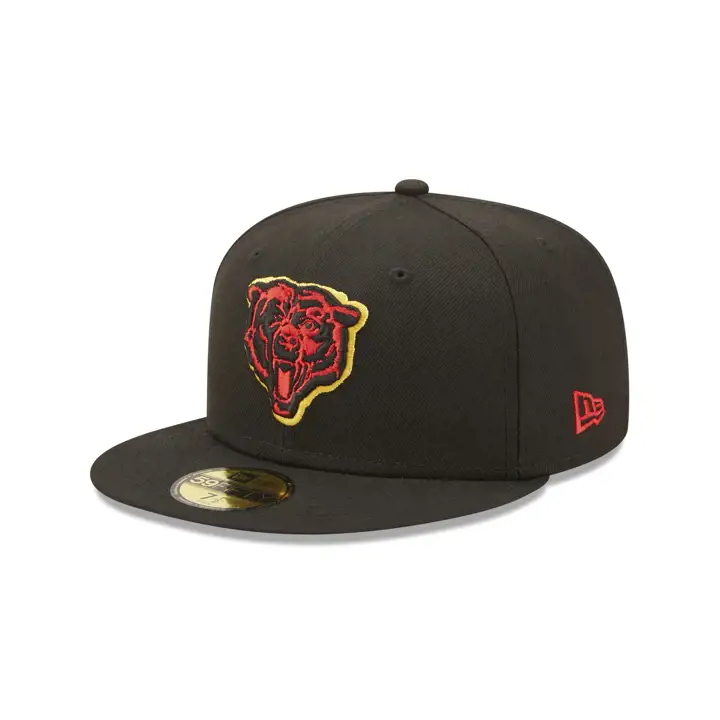 Casquette NFL Chicago Bears Color UV 59Fifty CK noire