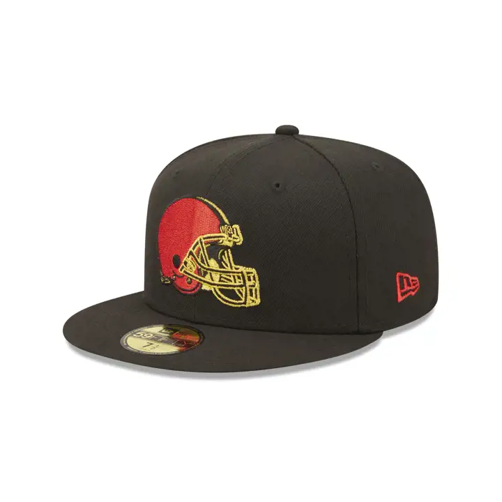 Cleveland Browns NFL Couleur UV 59Fifty CK noir