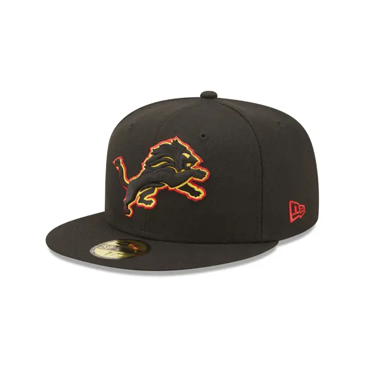 Detroit Lions NFL Color UV 59Fifty CK noir