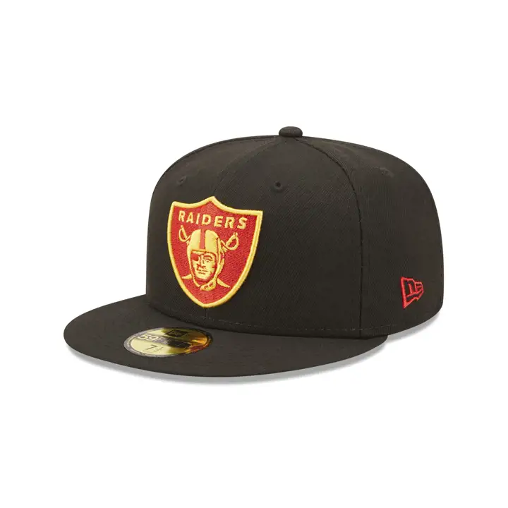 Casquette Las Vegas Raiders NFL Couleur UV 59Fifty CK noire