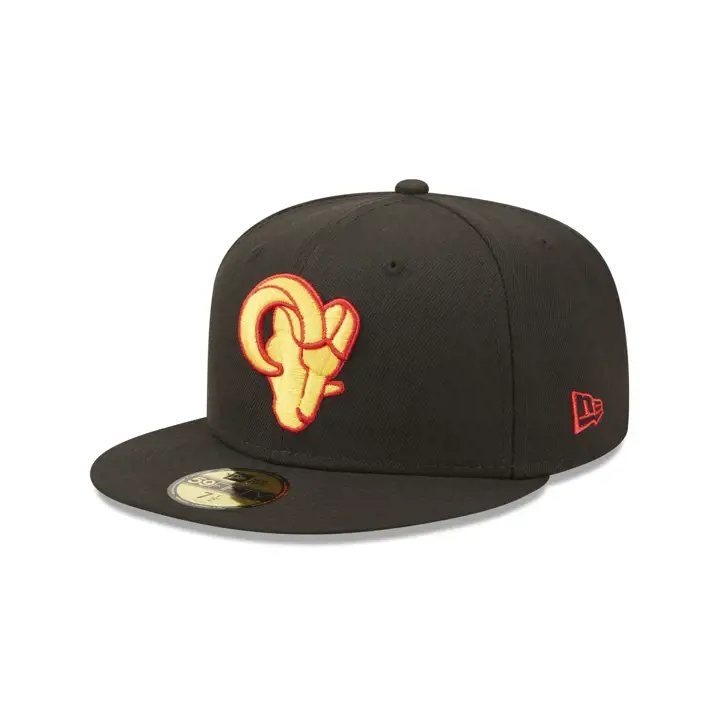 Casquette Los Angeles Rams NFL Color UV 59Fifty CK noire